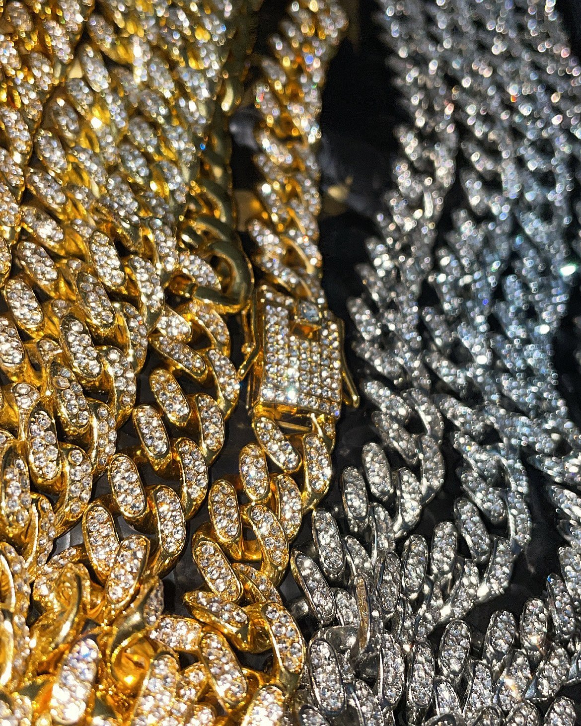 13mm Iced Out 18K Gold Miami Cuban Link - IceyCrew