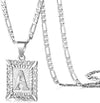 Crown Initial Necklace