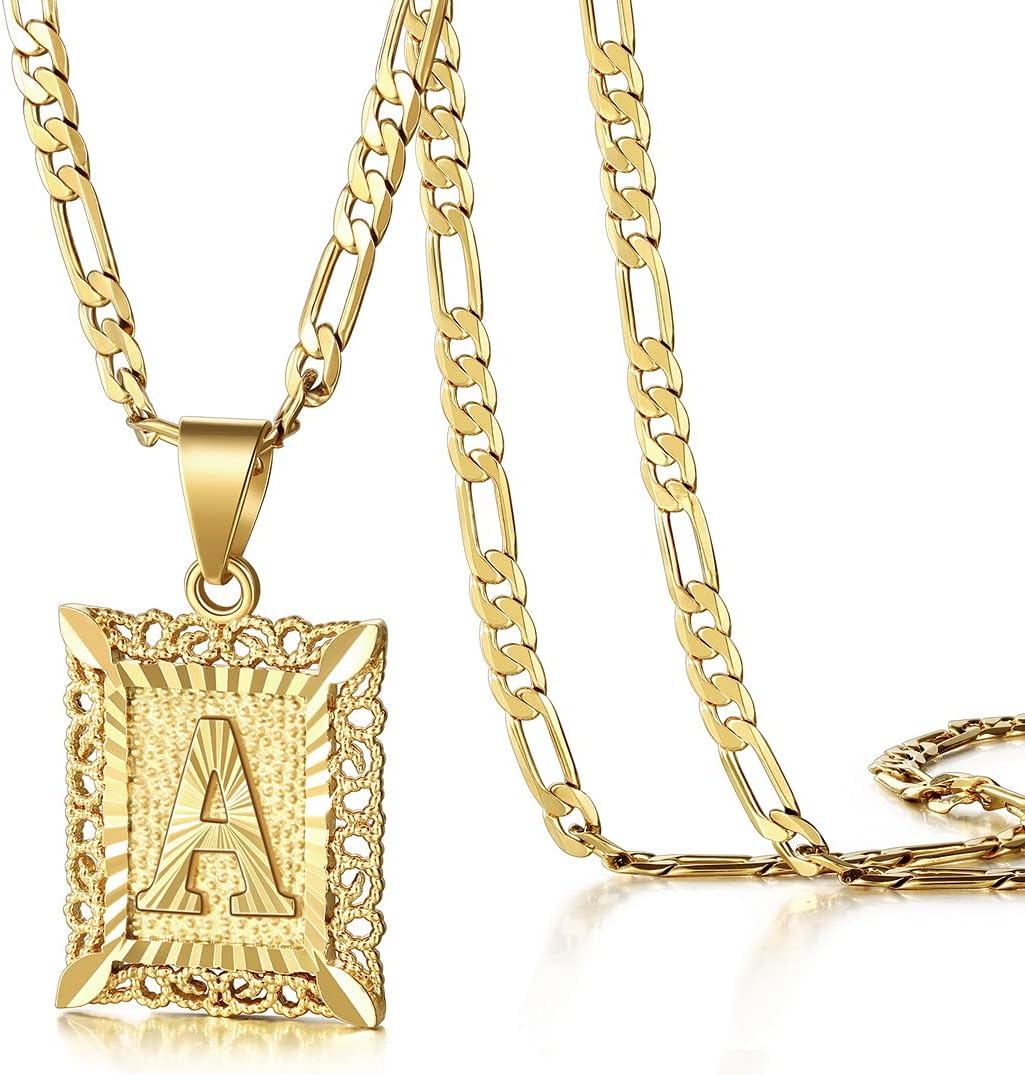 Crown Initial Necklace