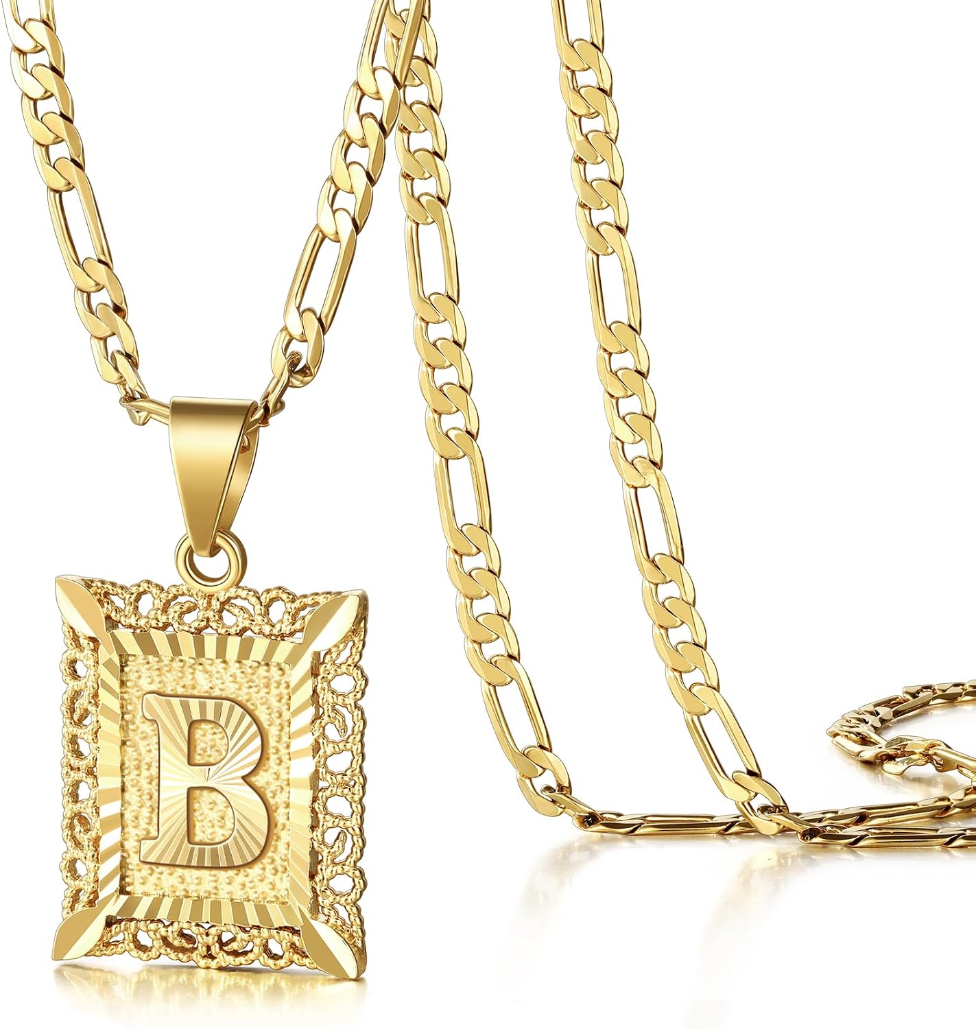 Crown Initial Necklace