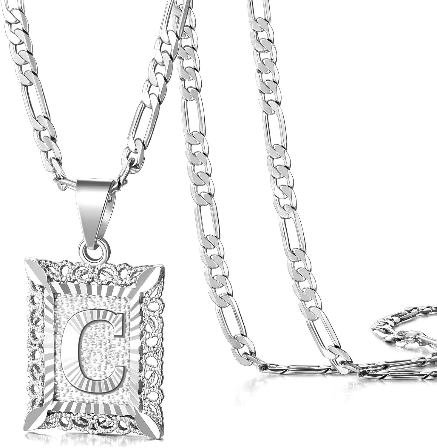 Crown Initial Necklace