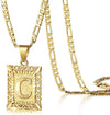 Crown Initial Necklace