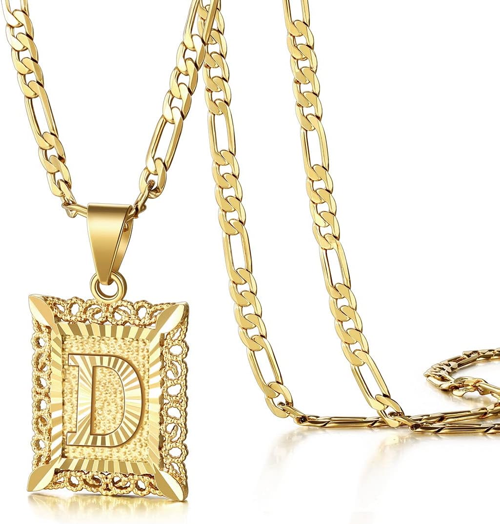 Crown Initial Necklace