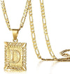 Crown Initial Necklace
