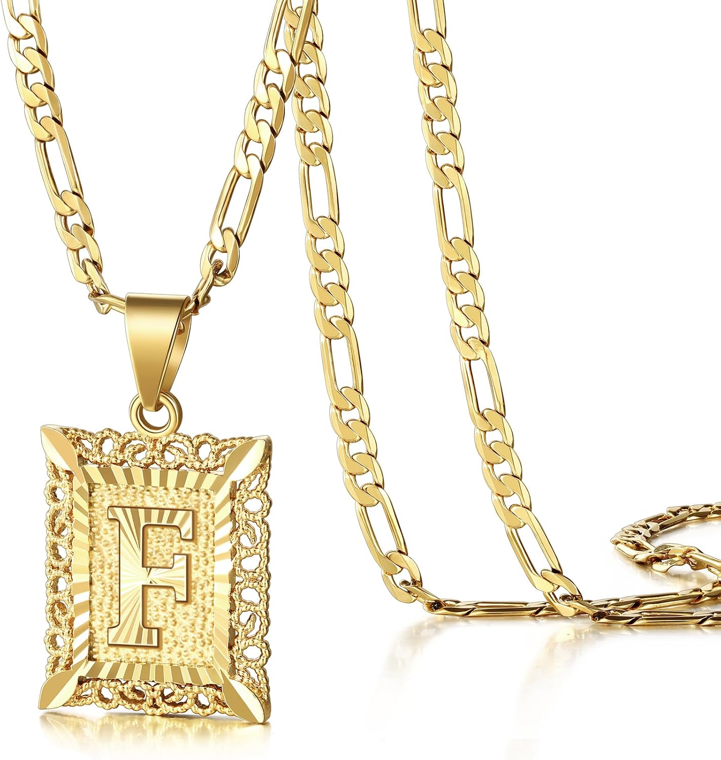 Crown Initial Necklace