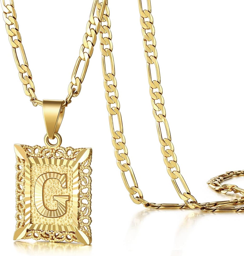Crown Initial Necklace