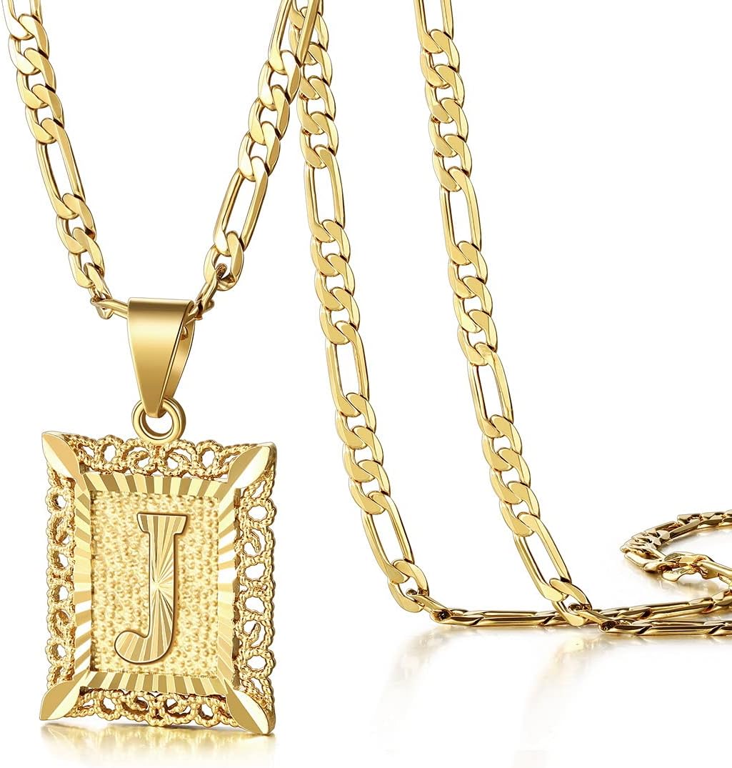 Crown Initial Necklace