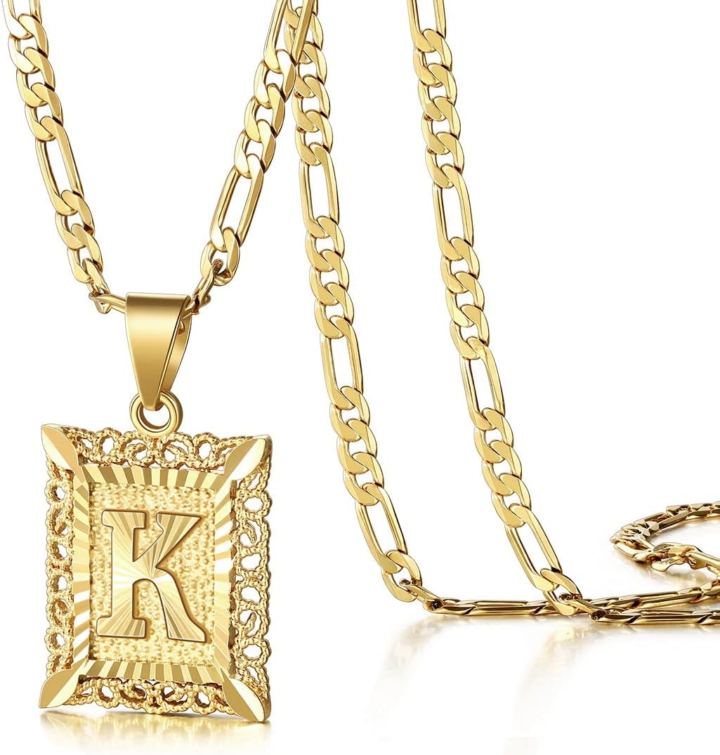 Crown Initial Necklace