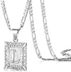 Crown Initial Necklace
