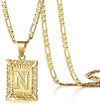 Crown Initial Necklace