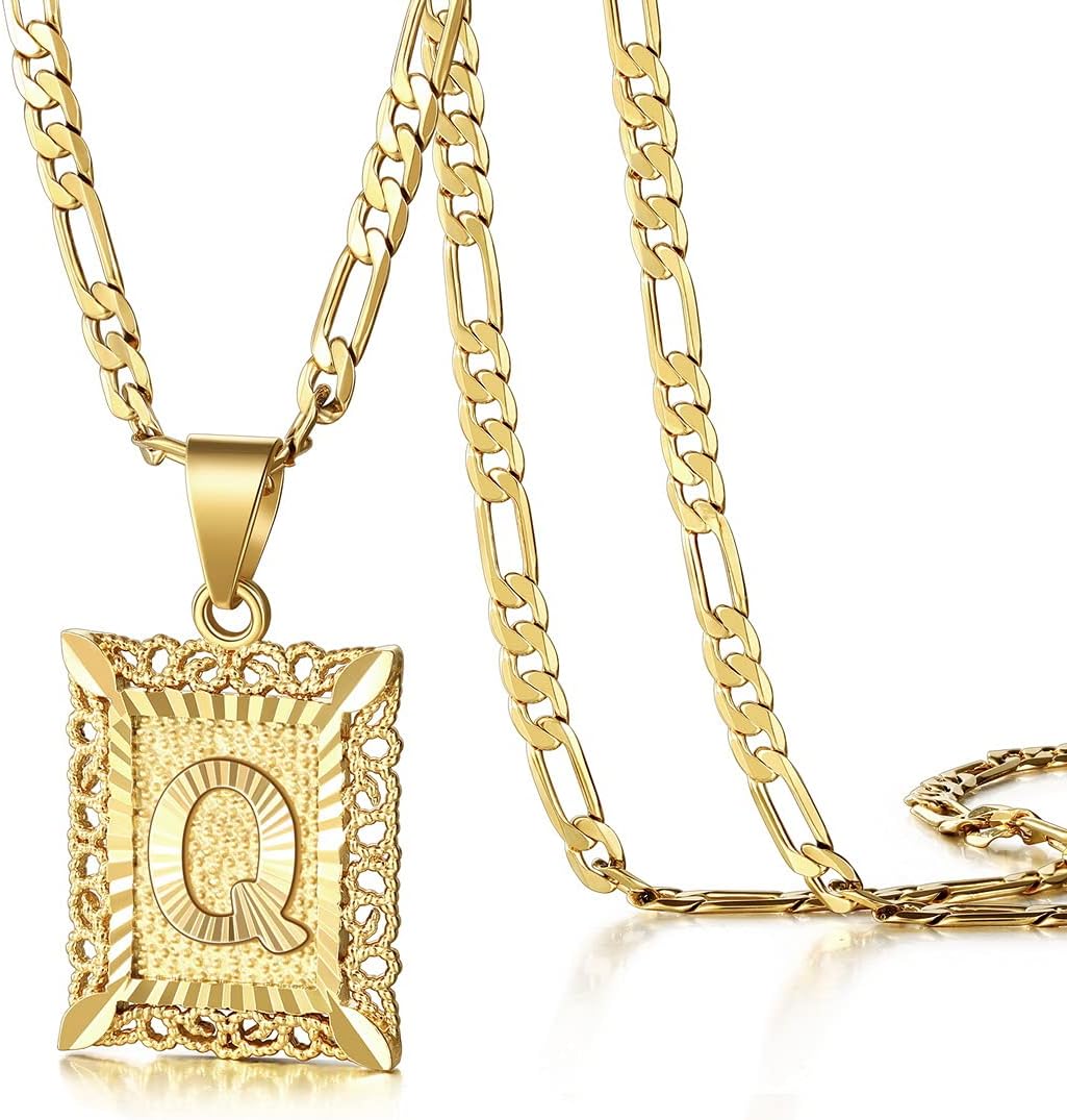 Crown Initial Necklace