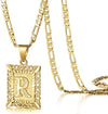 Crown Initial Necklace