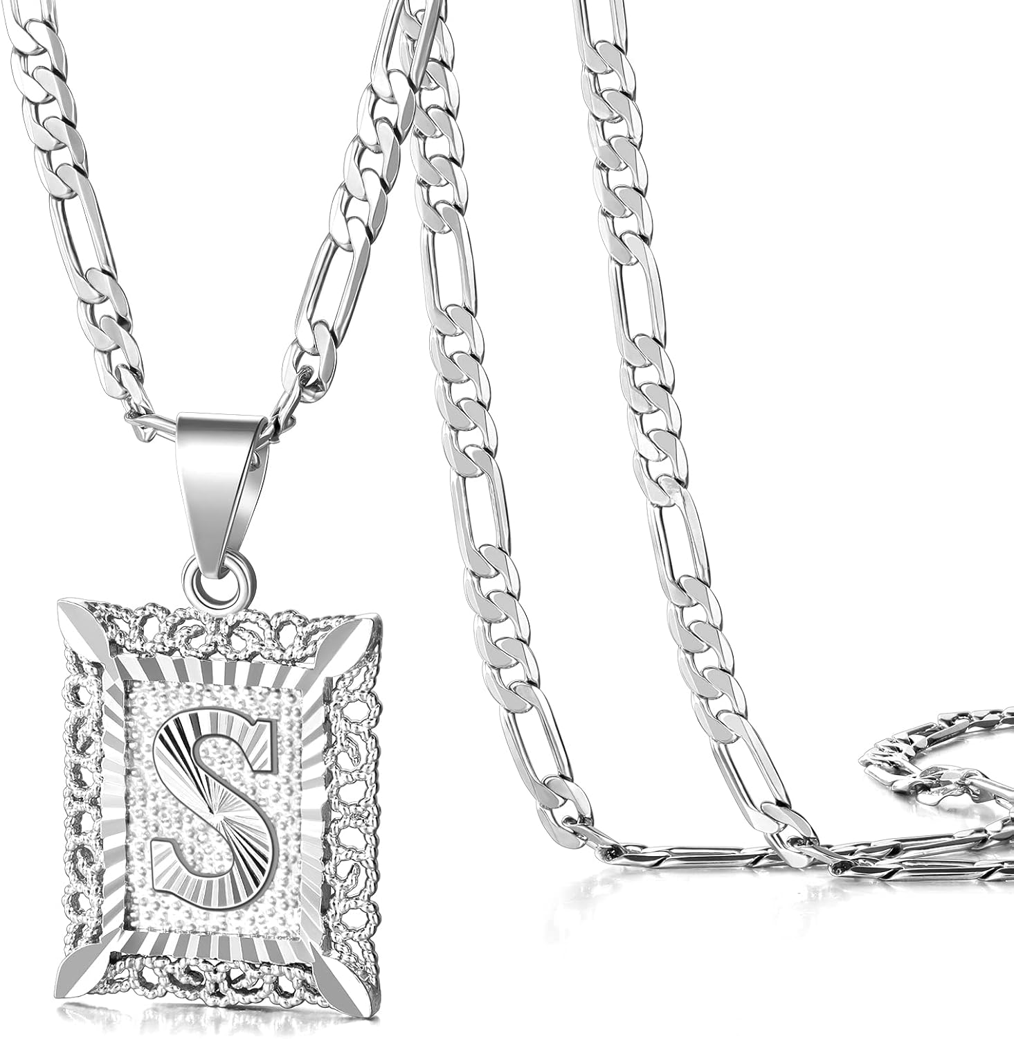 Crown Initial Necklace