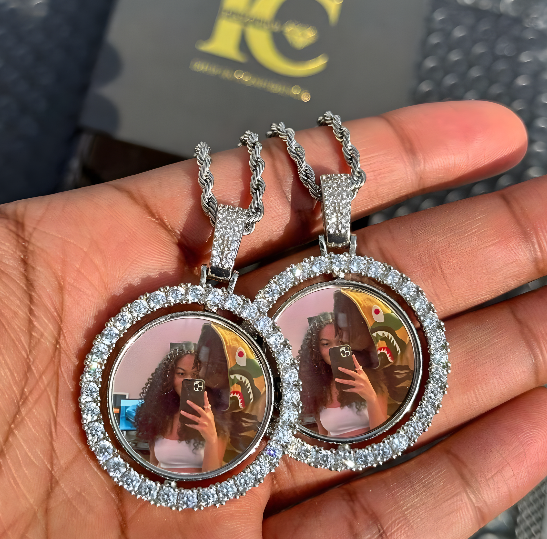 Matching Photo Necklaces