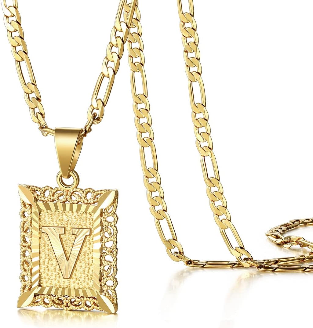 Crown Initial Necklace