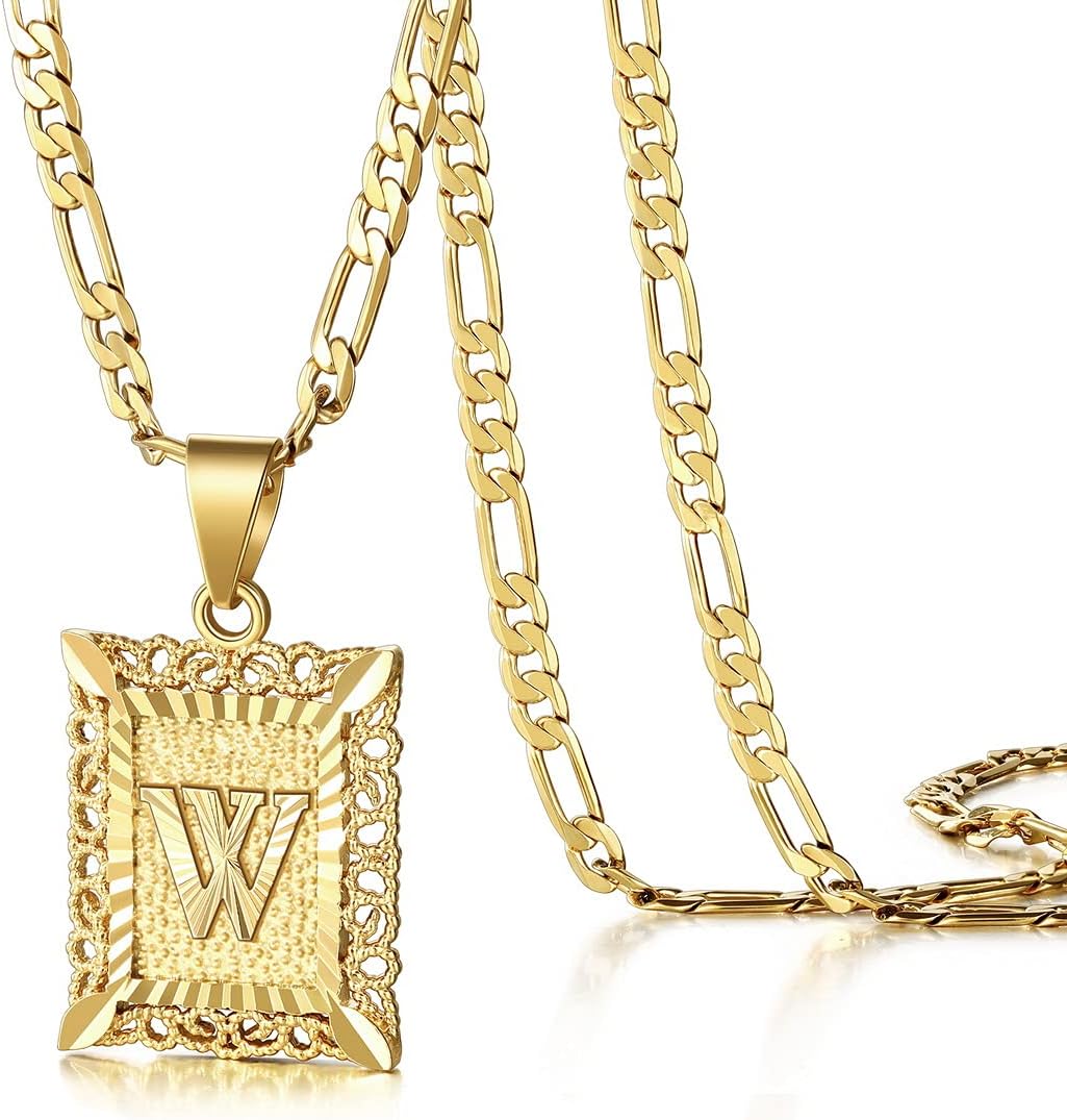 Crown Initial Necklace
