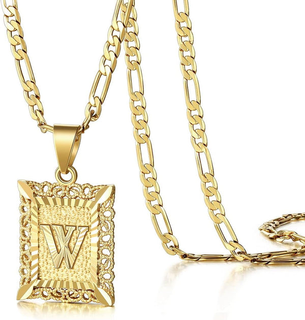 Crown Initial Necklace