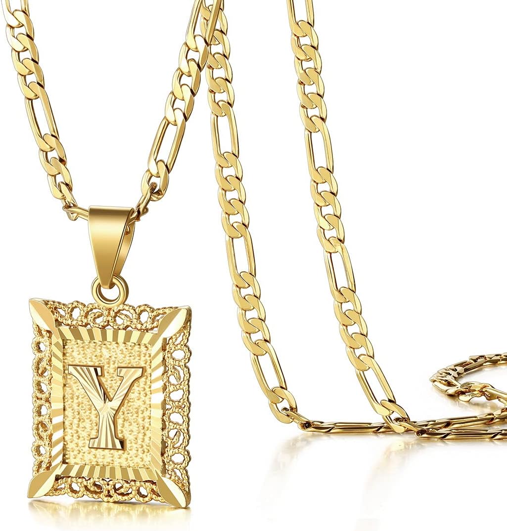 Crown Initial Necklace