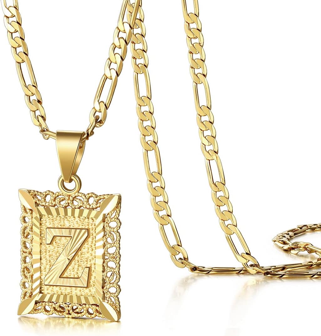 Crown Initial Necklace