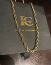 18K Rope Chain (5mm) - IceyCrew