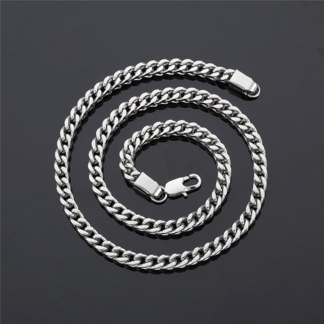 6mm Stainless Steel Franco Chain - IceyCrew