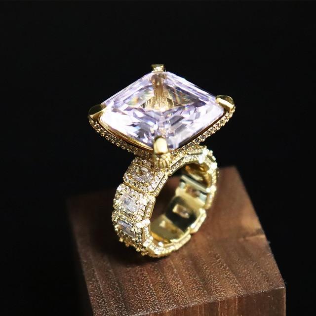 Iced Out Baguette Ring | IceyCrew