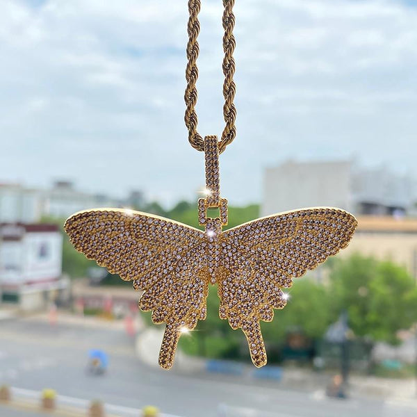 Icey Butterfly Pendant | IceyCrew