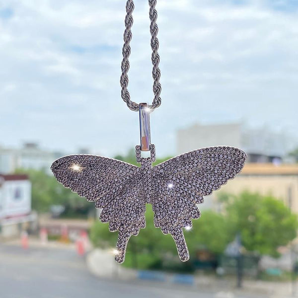 Icey Butterfly Pendant | IceyCrew