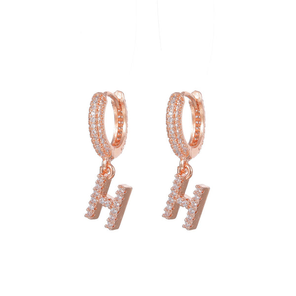 Initial Earrings (Set Of 2 Earrings) - IceyCrew