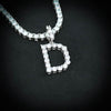 Initial Tennis Chain Pendant - IceyCrew